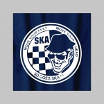 SKA So Goes SKA! - Bunda Harrington s hrejivou podšívkou farby RED TARTAN, obojstranné logo (s kapucou iba v čiernej farbe je za 42,90euro!!)